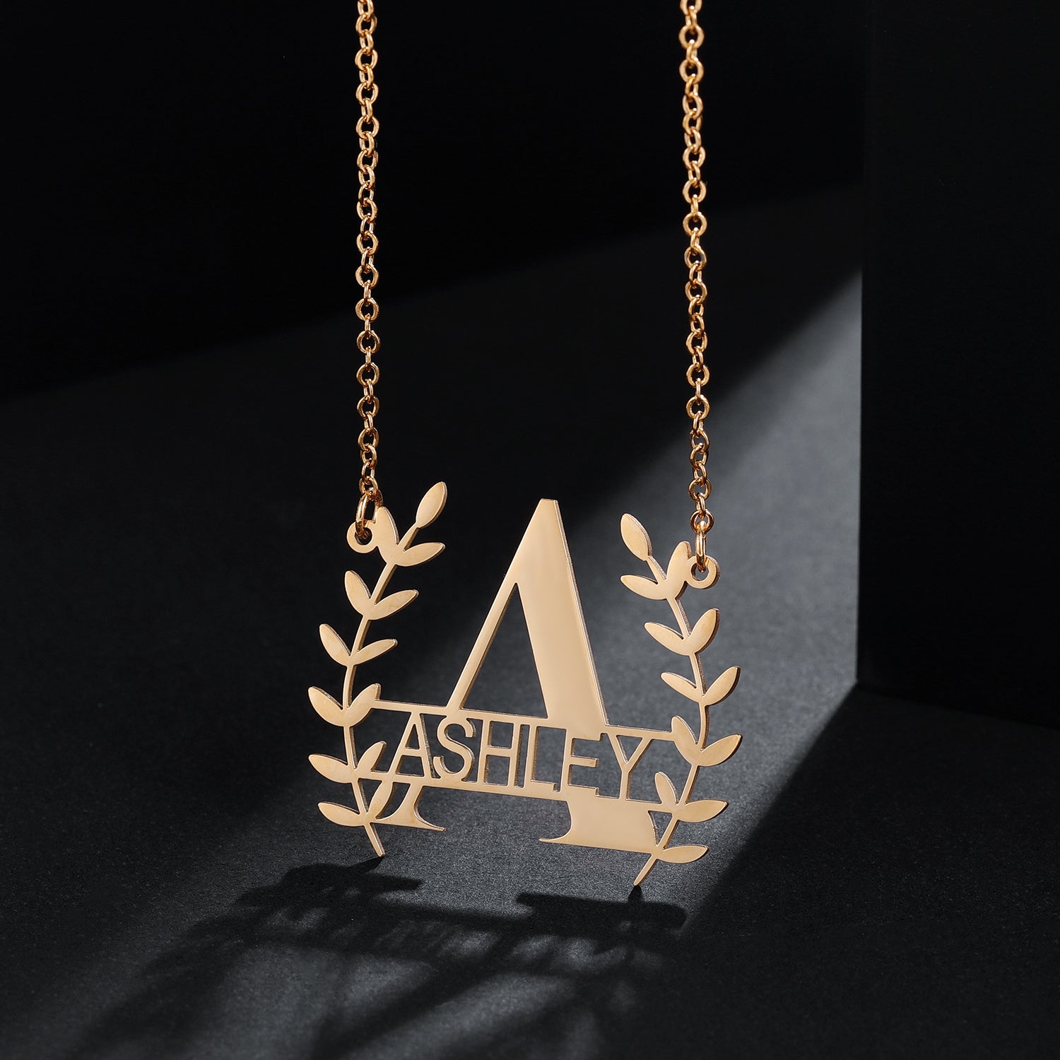 Ashley deals nameplate necklace