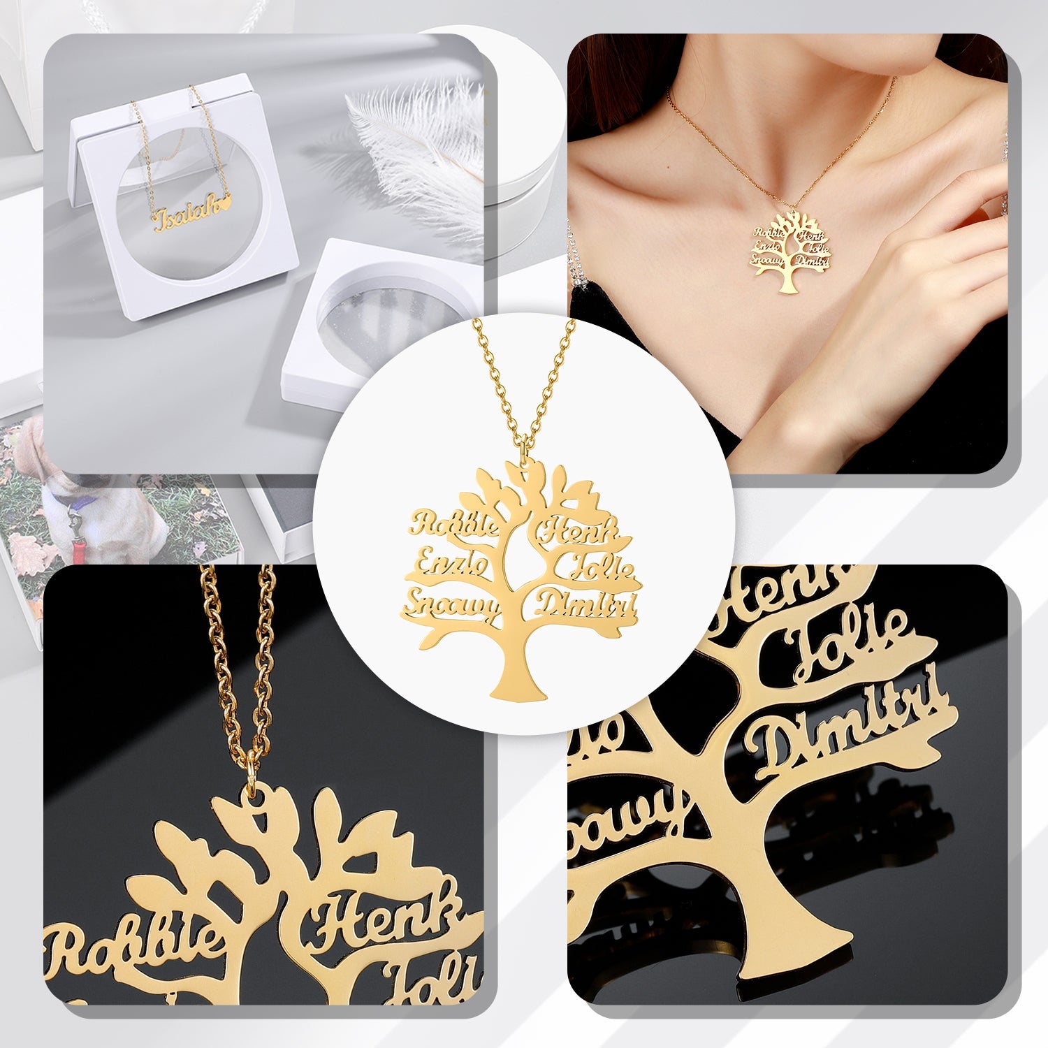 Tree of Life Necklace | Personalized - Julri Box