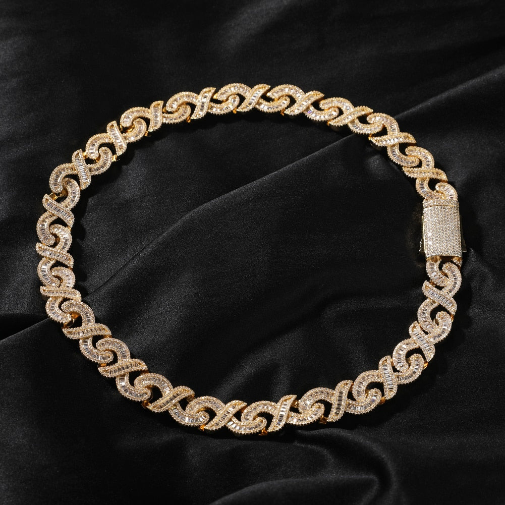 15mm | Rapper Diamond Chain | Infinity Link Chain