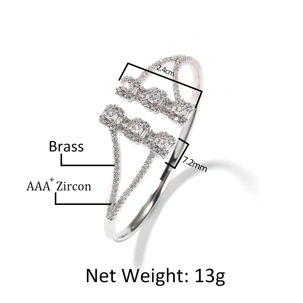 Bangle Bracelets for Women | CZ Bangle Bracelet | Diamond Bangles