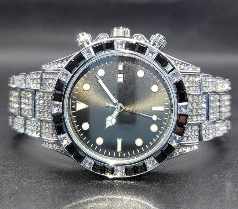 Iced Out Watch | Iced Out Watches Mens | Diamond Watches for Men