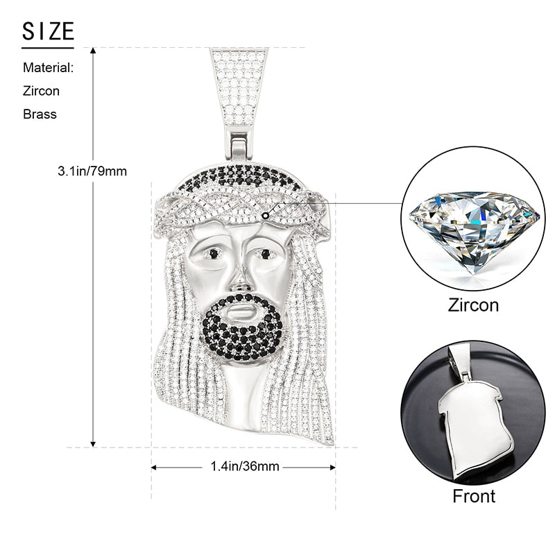 Jesus Face Pendant | Face of Jesus Pendant