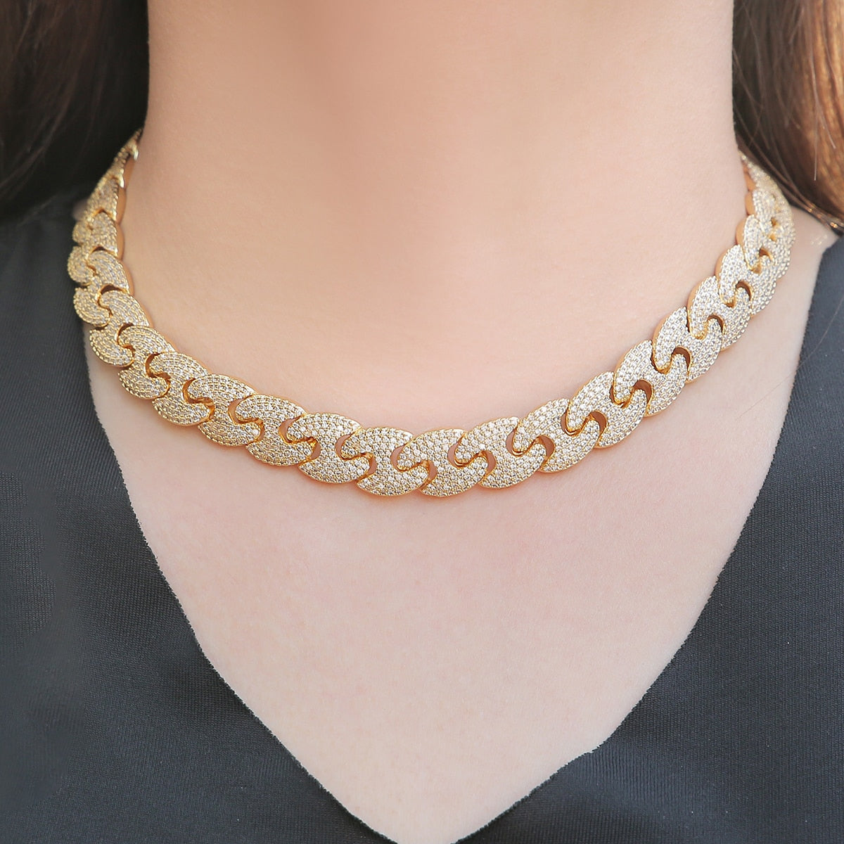 12mm Cuban Link Chain | Gucci Link Chain