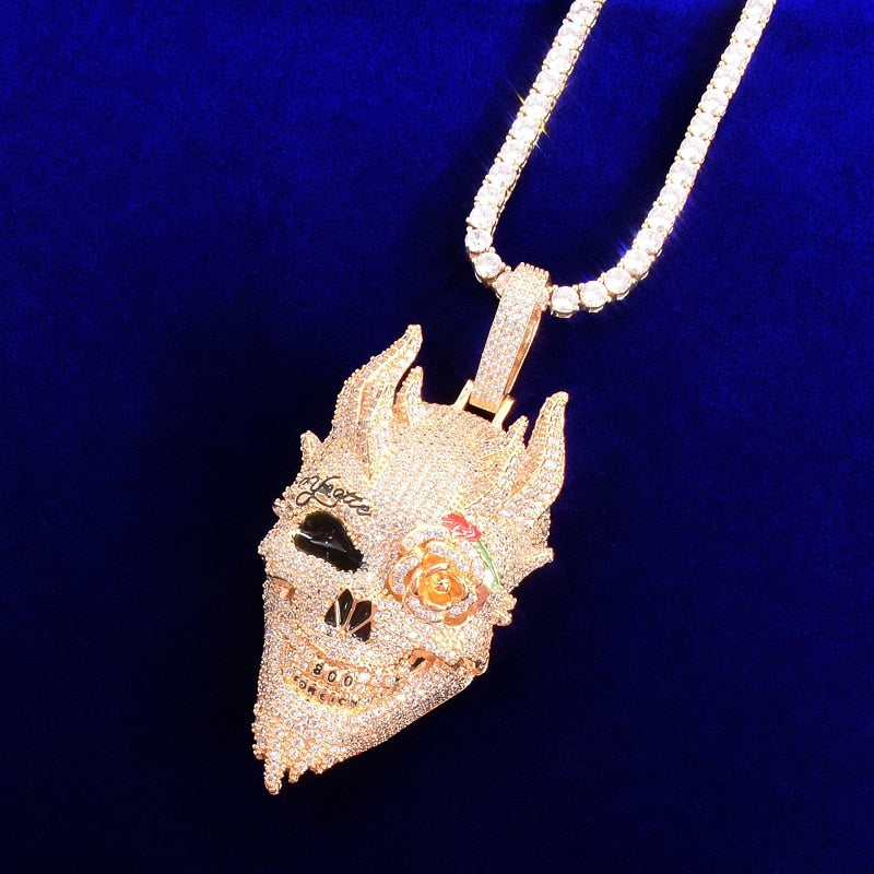 Skull Pendant | Skull Necklace | Hip Hop Jewelry Pendants