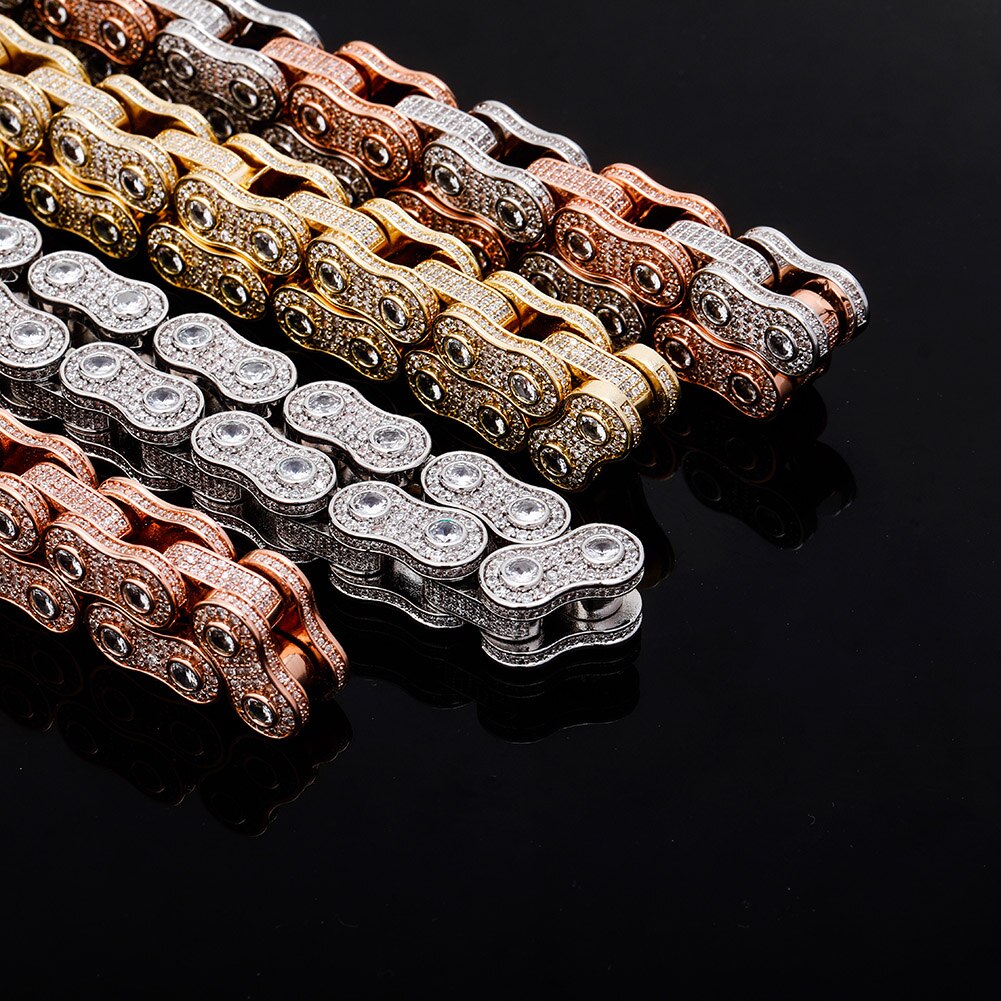 15mm | Bicycle Chain Necklace | Motorcycle Chain Necklace