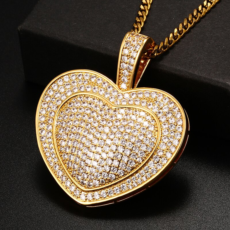 Diamond Big Heart Pendant | Big Diamond Heart Pendant