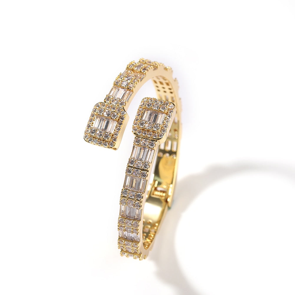 Iced Out Women's Jewelry | Diamond Bangles