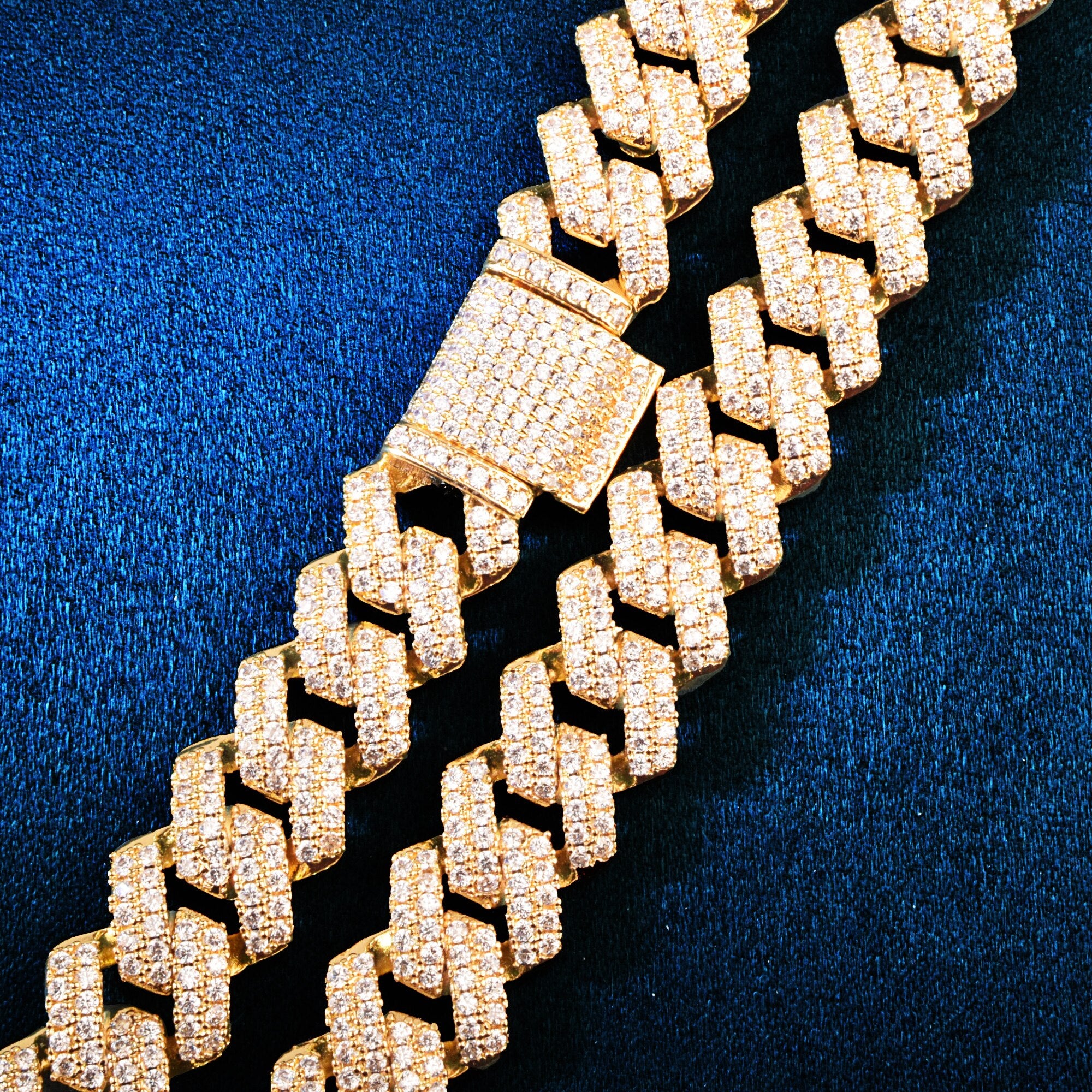 14mm | Gold Cuban Link Bracelet | Silver Cuban Link Bracelet