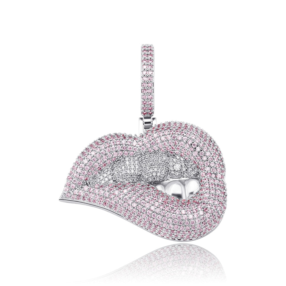 Lips Necklace | Lip Pendant