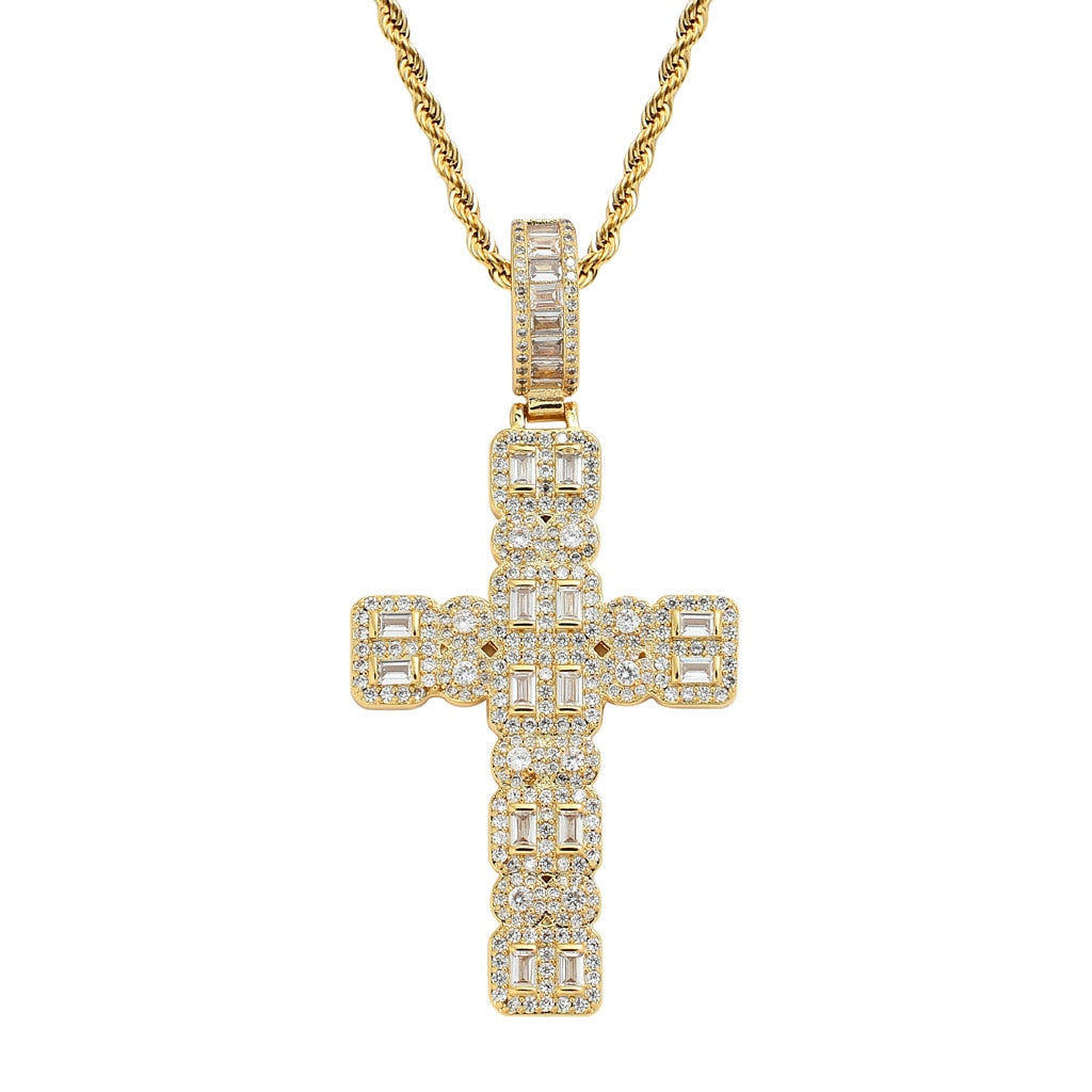 Diamond Cross Pendant | Diamond Cross Pendants | Silver Cross Pendants