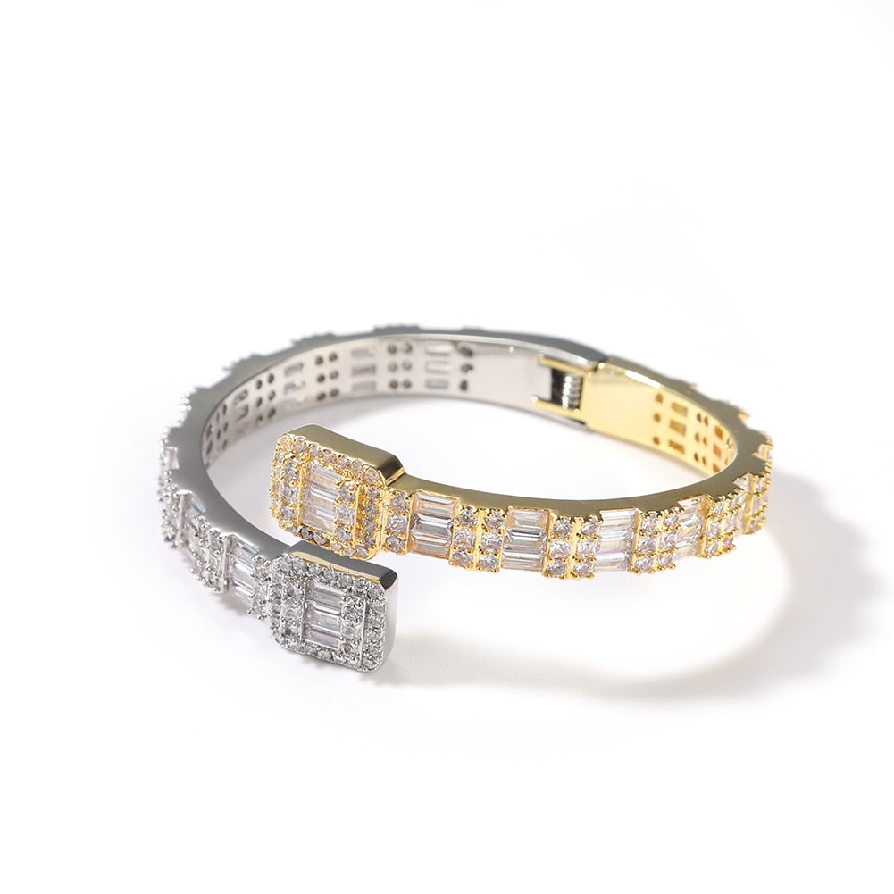 Iced Out Women's Jewelry | Diamond Bangles