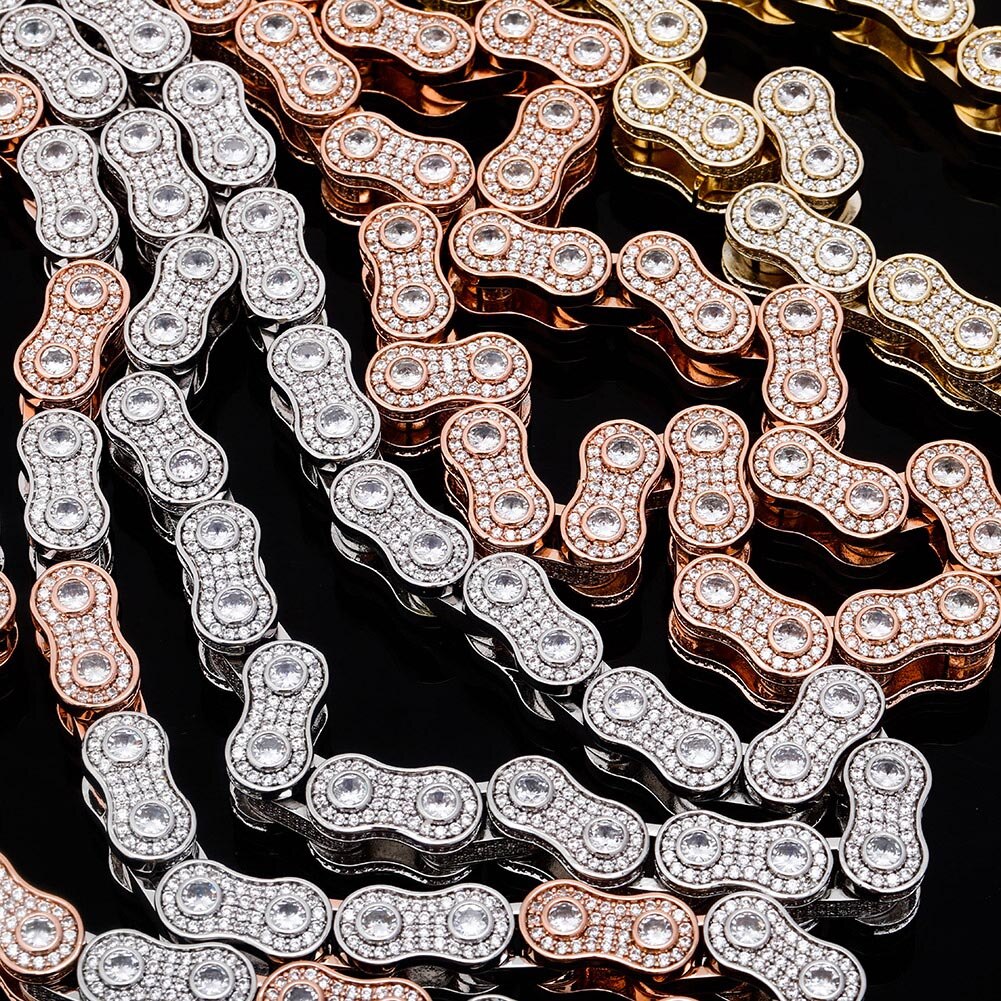 15mm | Bicycle Chain Necklace | Motorcycle Chain Necklace