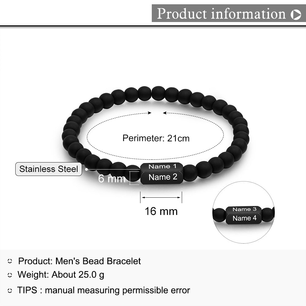 Personalized Mens Bracelets