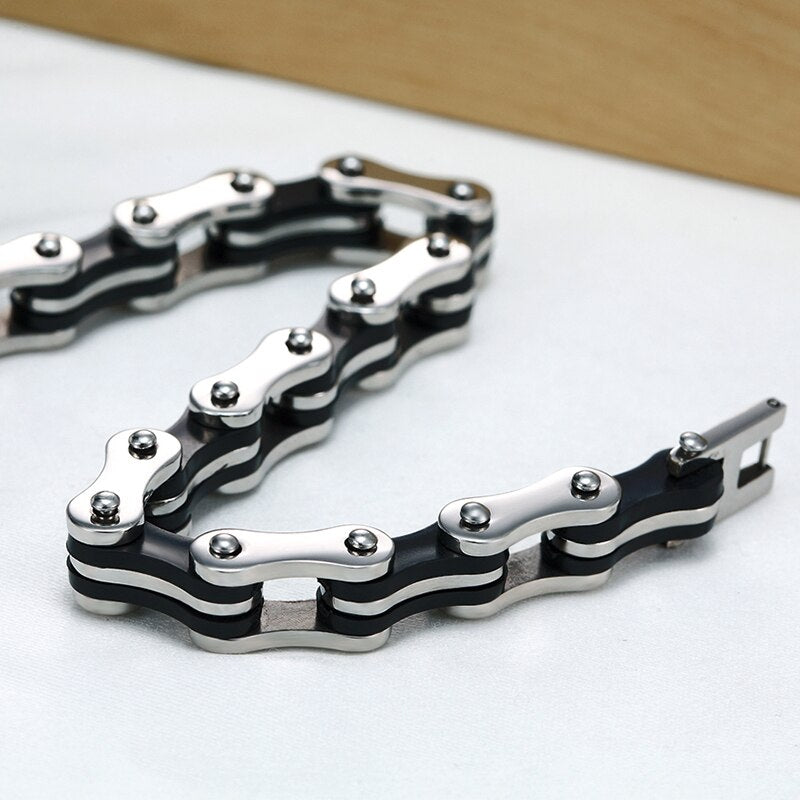 Bicycle Chain Bracelet | Motorcycle Chain Bracelet | Biker Bracelets