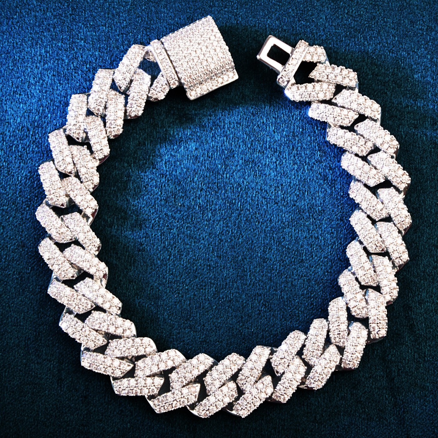 14mm | Gold Cuban Link Bracelet | Silver Cuban Link Bracelet