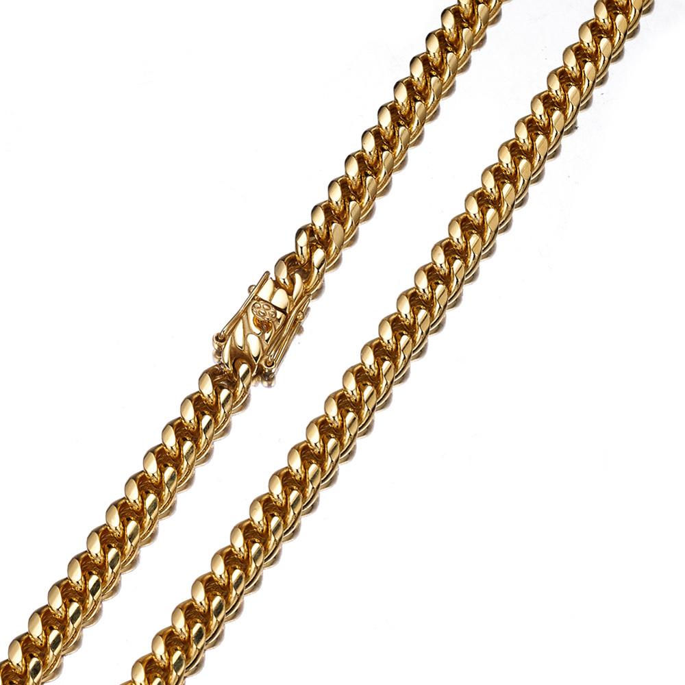 6mm - 18mm | Silver Cuban Link Chain | Gold Cuban Link Chain | Stainless Steel