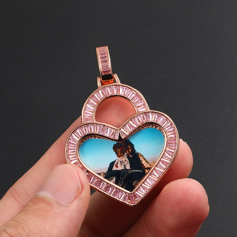 Heart Necklace with Picture | Personalized Photo Jewelry