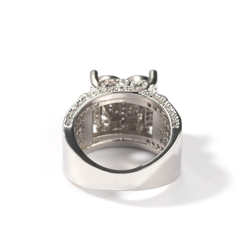 Diamond Hip Hop Rings | Mothers Day Rings | Valentines Day Rings