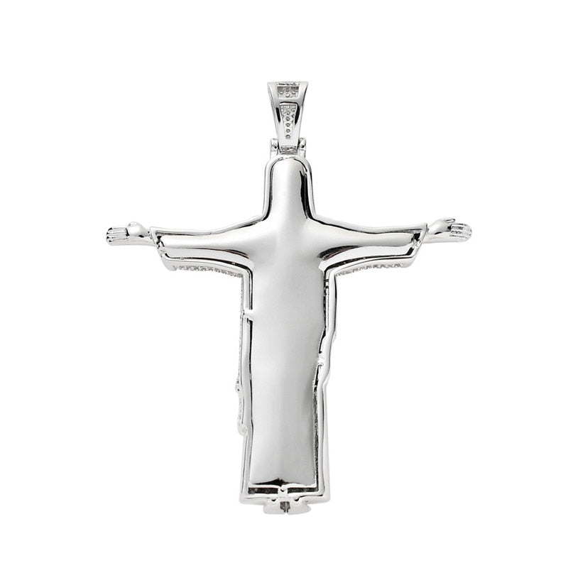 Jesus on Cross Pendant | Crucifix Necklace