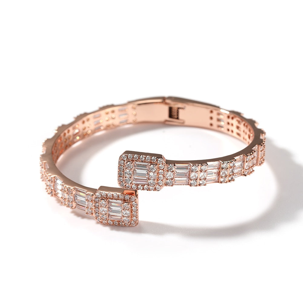 Iced Out Women's Jewelry | Diamond Bangles