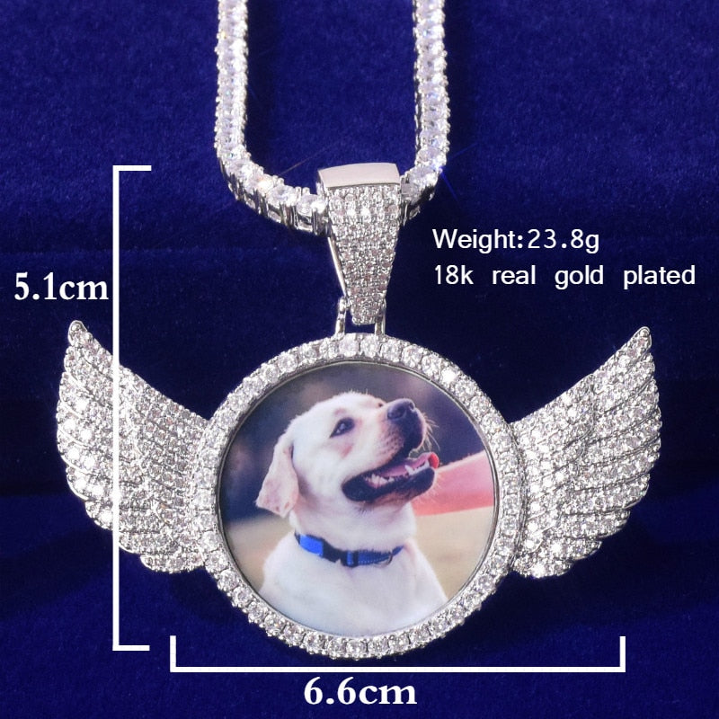 Memorial Pendant Necklace | Memory Necklace with Picture