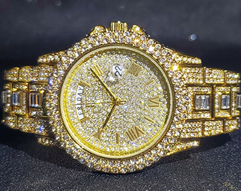 Rappers Watches | Mens Iced Out Watches | Hip Hop Watch