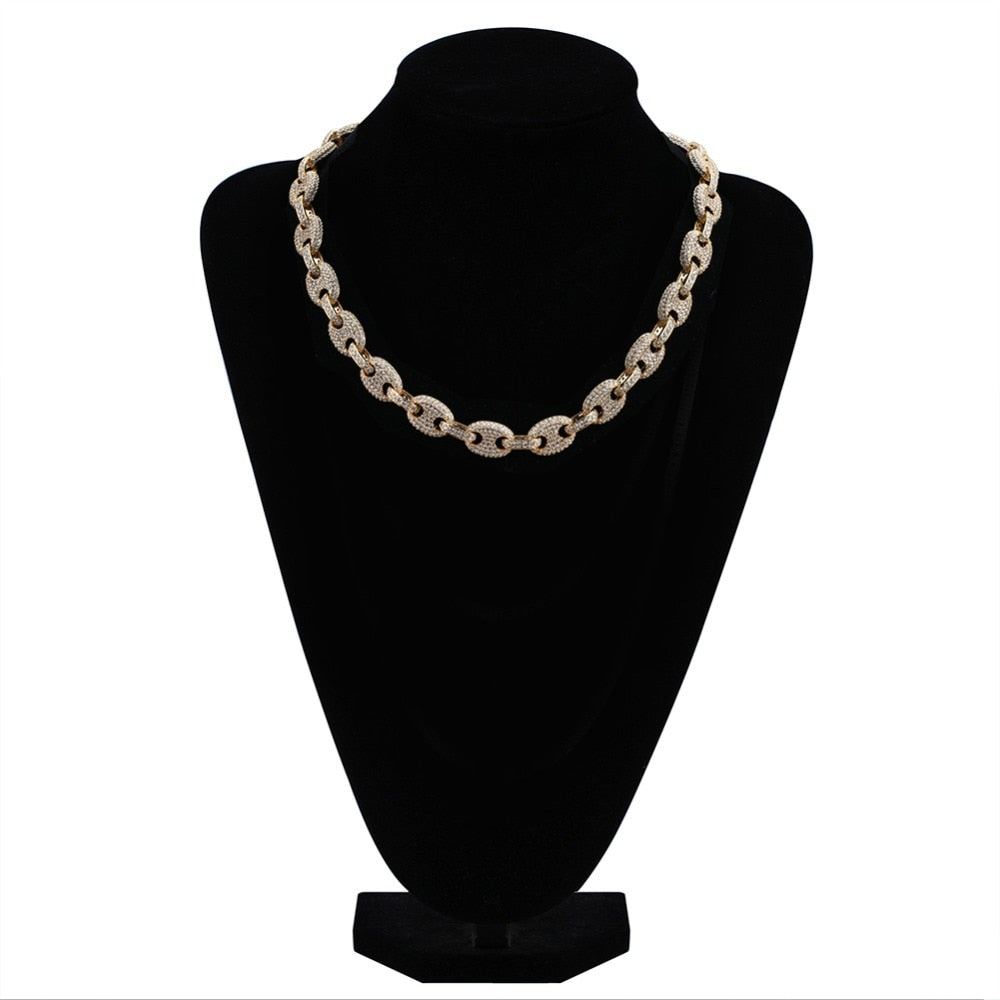 12mm | Puffed Gucci Link Chain | Gucci Link Chain