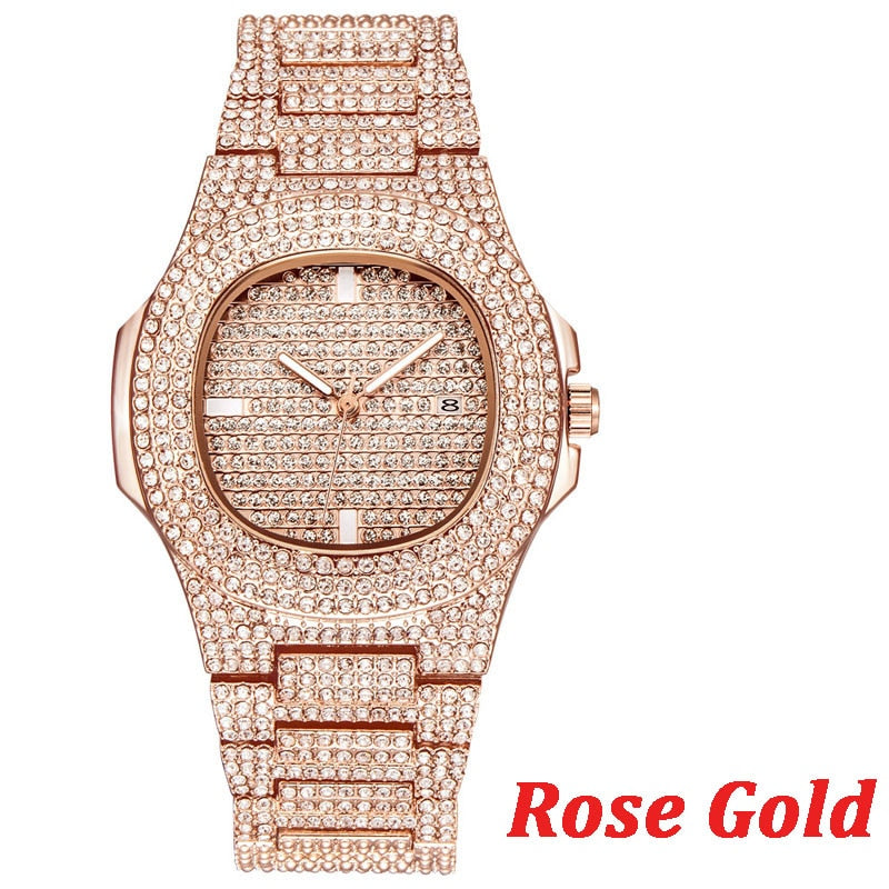 Iced Out Watch | Hip Hop Jewelry for Men