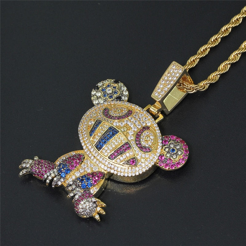 Iced Out Pendant Necklace | Hip Hop Chains and Pendants | Hip Hop Jewelry Pendants