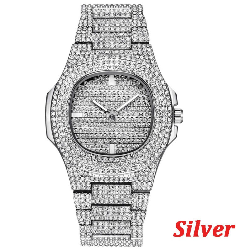 Iced Out Watch | Hip Hop Jewelry for Men