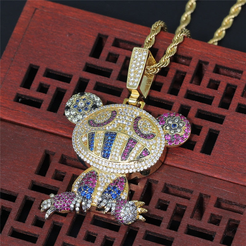 Iced Out Pendant Necklace | Hip Hop Chains and Pendants | Hip Hop Jewelry Pendants