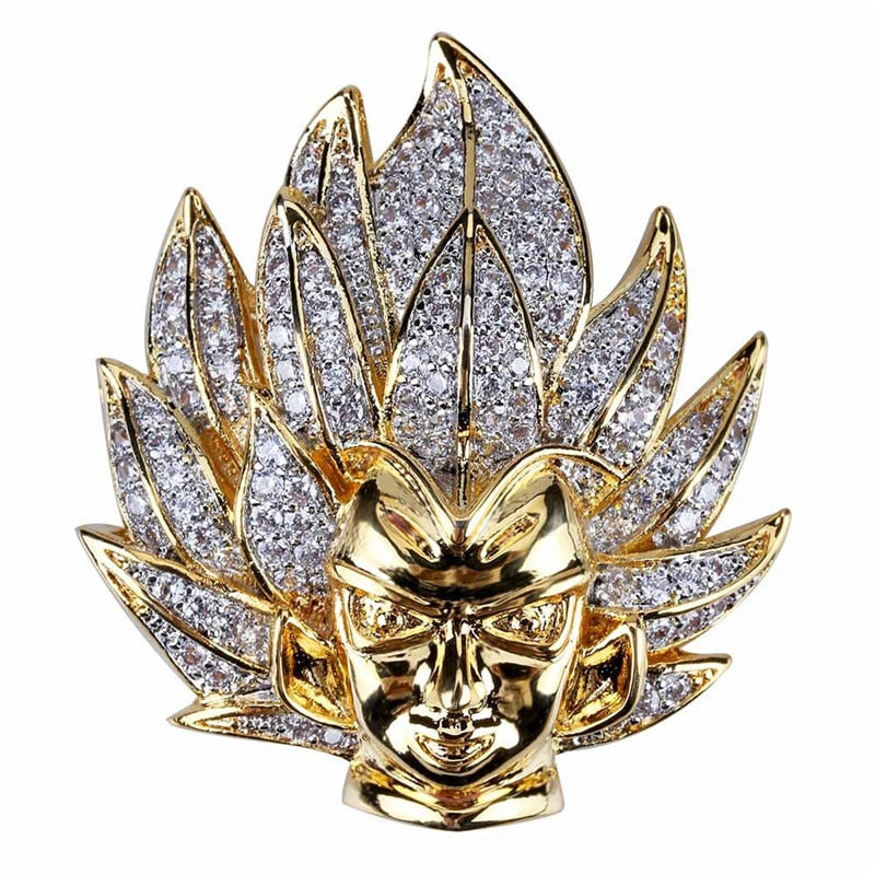 Iced out dragon deals ball z pendant