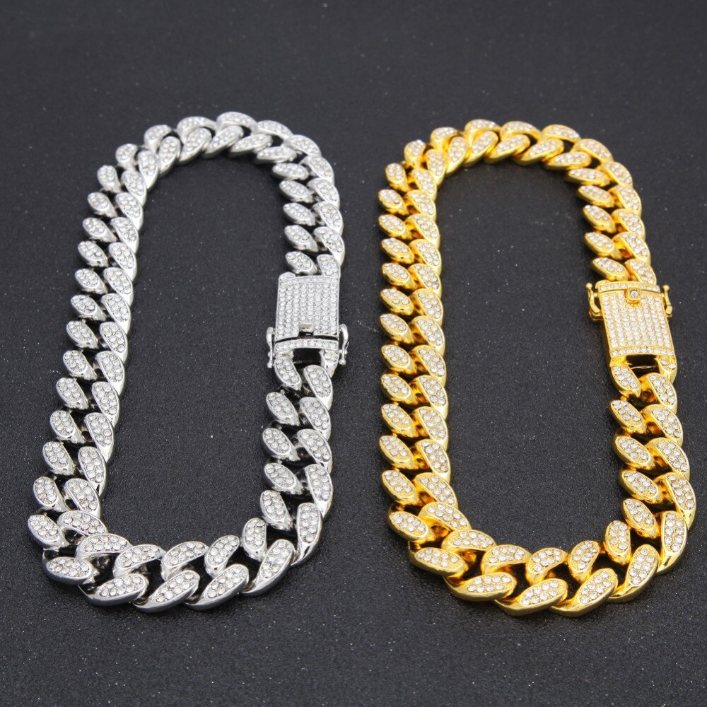 20mm Cuban Link Chain | Iced Out Cuban Link Chains