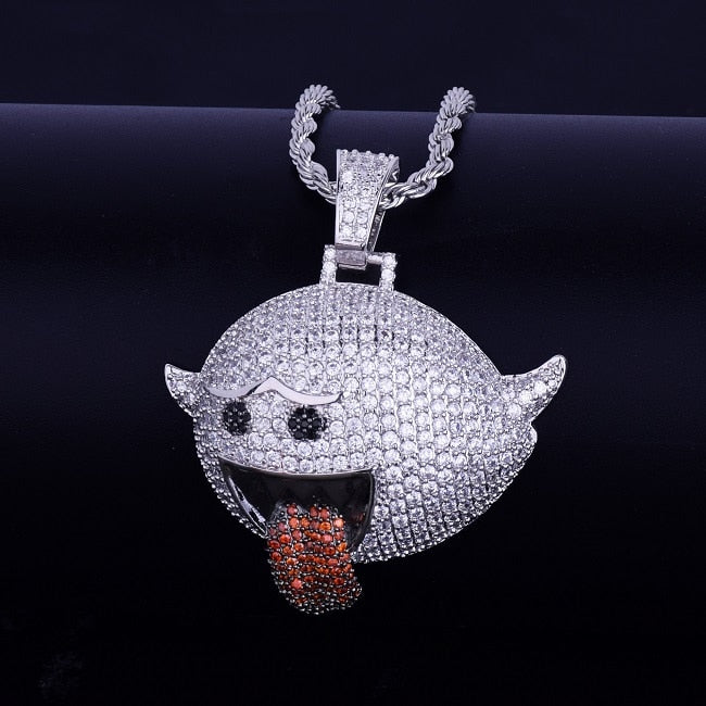 Ghost Pendant | Hip Hop Jewelry Pendants