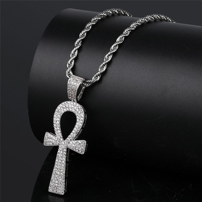 Ankh Necklace | Large Ankh Pendant | Hip Hop Jewelry Pendants