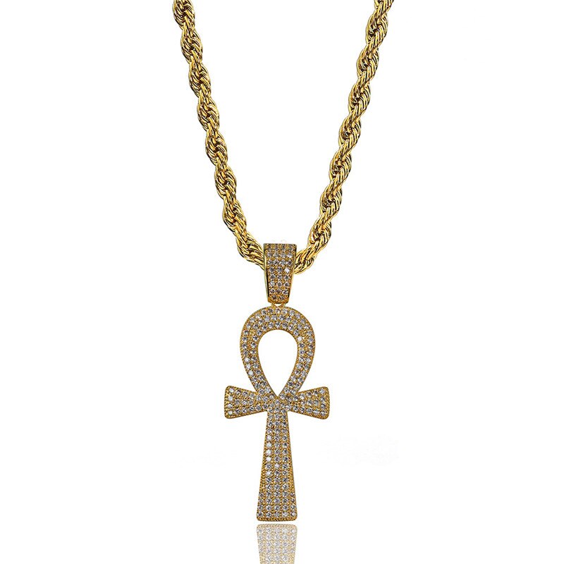 Ankh Necklace | Large Ankh Pendant | Hip Hop Jewelry Pendants