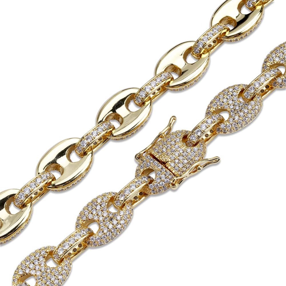 12mm | Puffed Gucci Link Chain | Gucci Link Chain