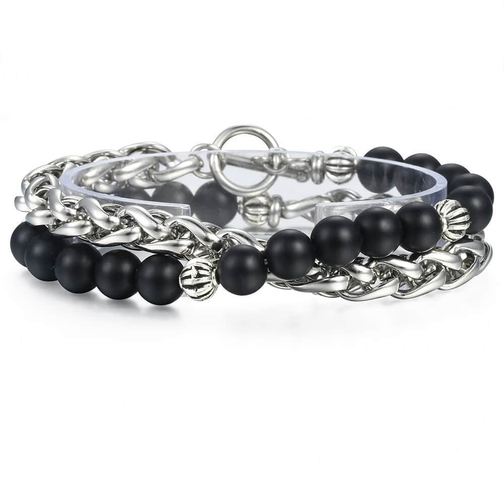 Mens Beaded Bracelets | Beaded Bracelets for Men | Beaded Stone Bracelets