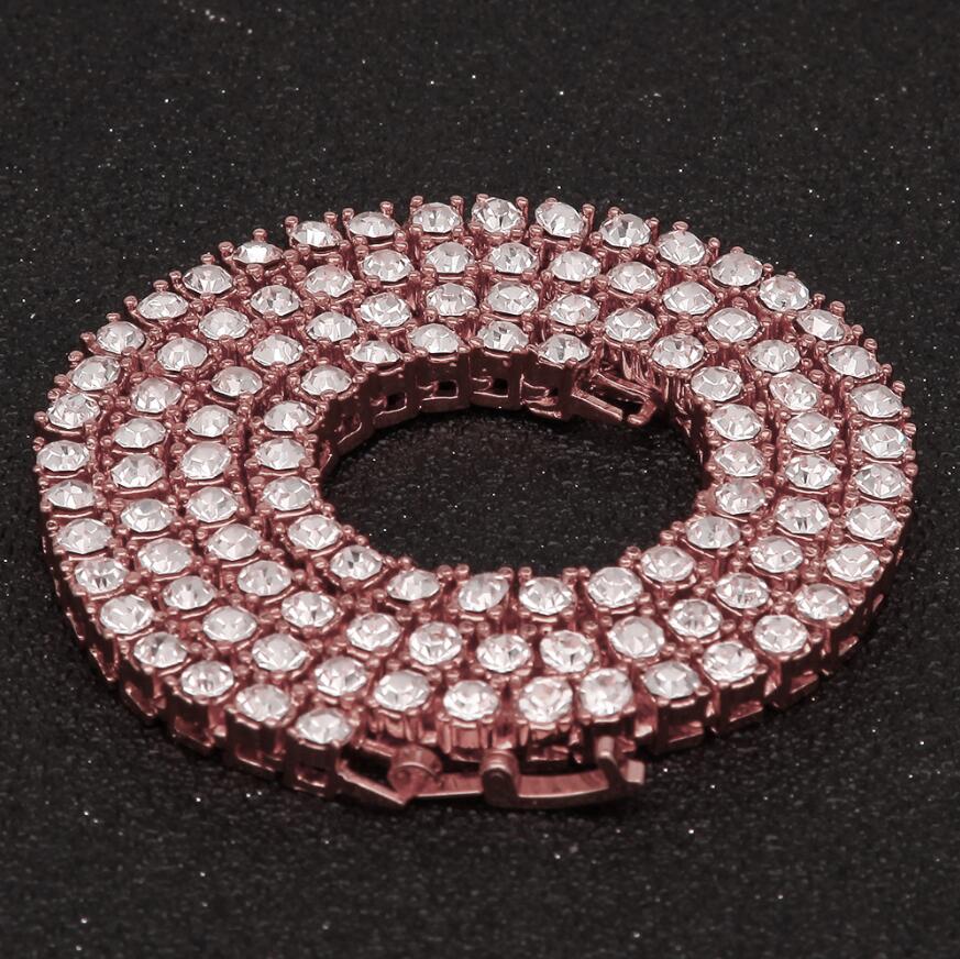 3mm - 5mm Tennis Chain | Tennis Diamond Necklace | CZ Tennis necklace