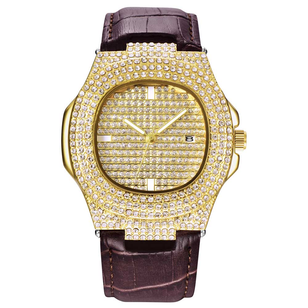 Iced Out Watch | Hip Hop Jewelry for Men