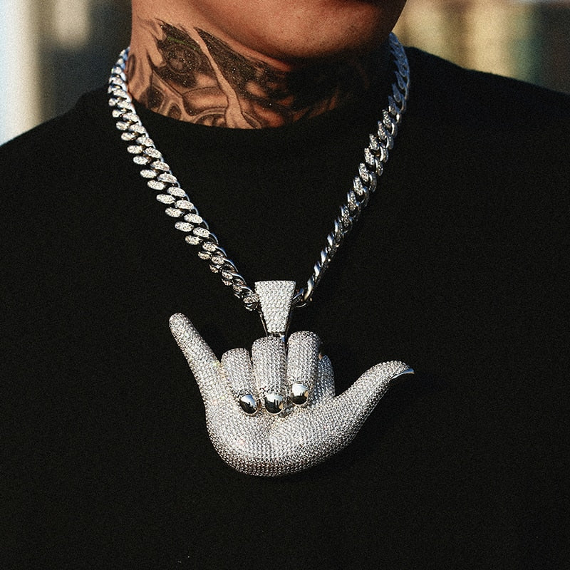 Large Hip Hop Pendants | Big Hip Hop Gold Pendants | Hip Hop Jewelry Pendants