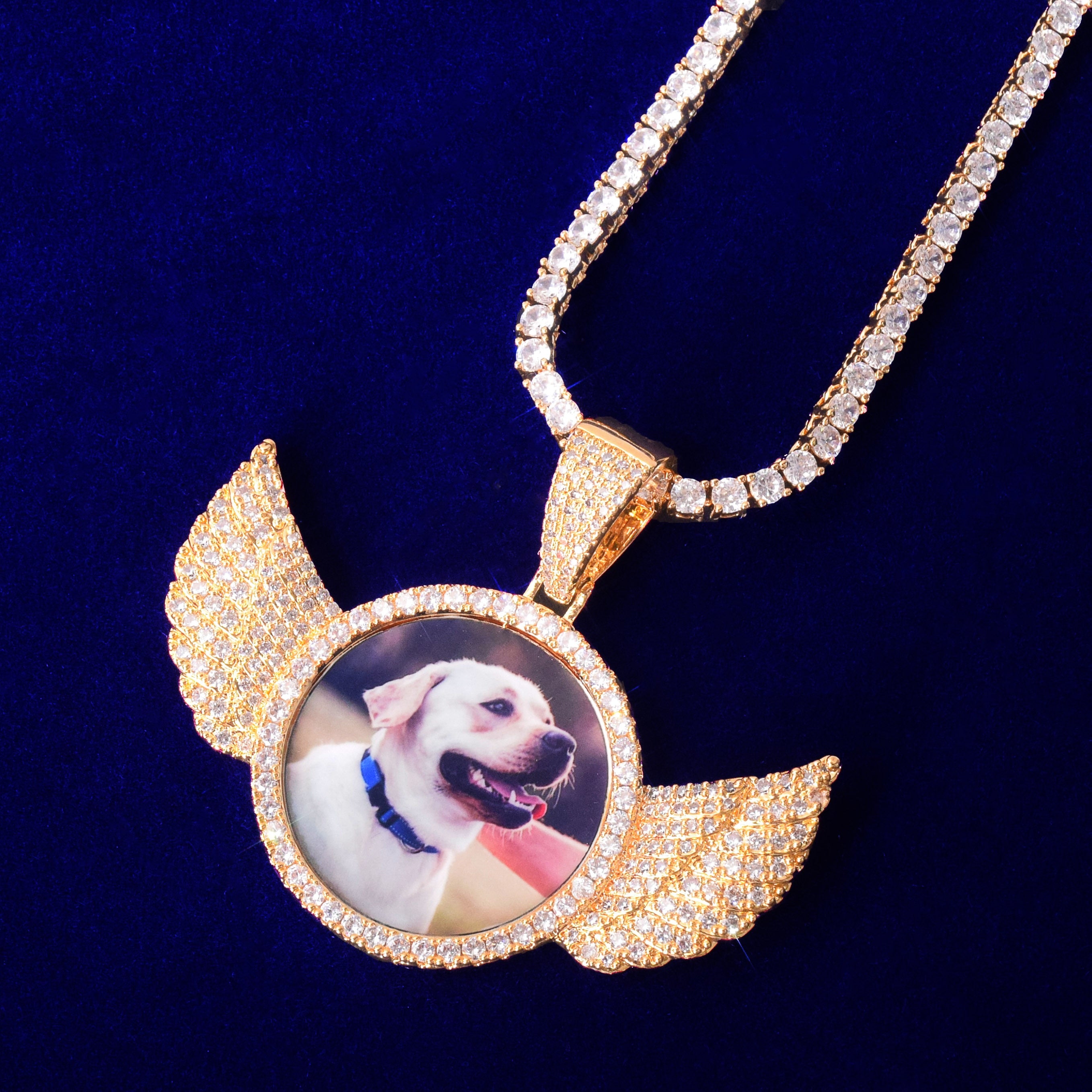 Memorial Pendant Necklace | Memory Necklace with Picture