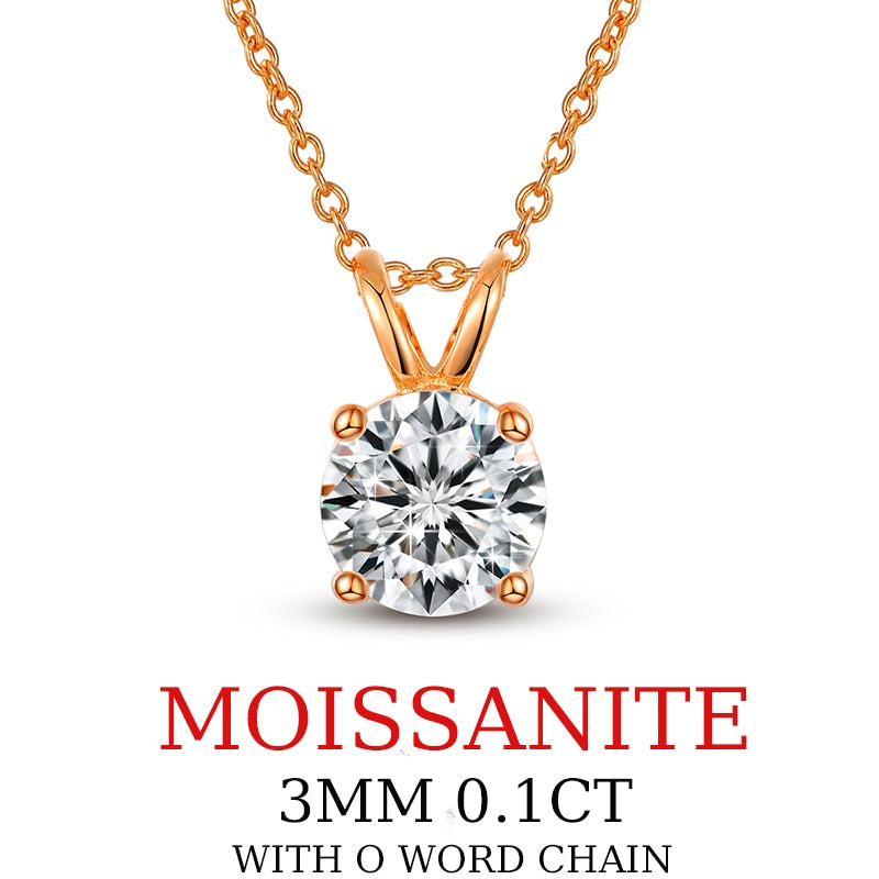 Single Diamond Necklace | Solitaire Diamond Necklace | Diamond Solitaire Necklace