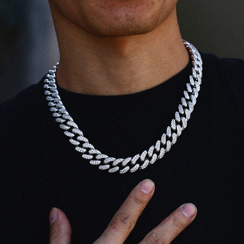 14mm Cuban Link Chain | Silver Cuban Link Chain | Gold Cuban Link Chain