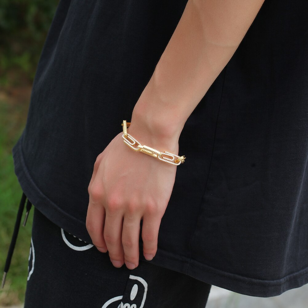 10mm | Paperclip Bracelet | Gold Paperclip Bracelet | Silver Paperclip Bracelet