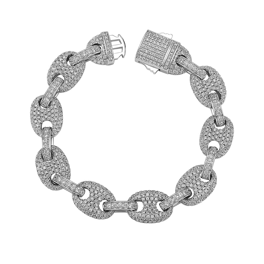 12mm | Gucci Link Bracelet | Hip Hop Jewelry