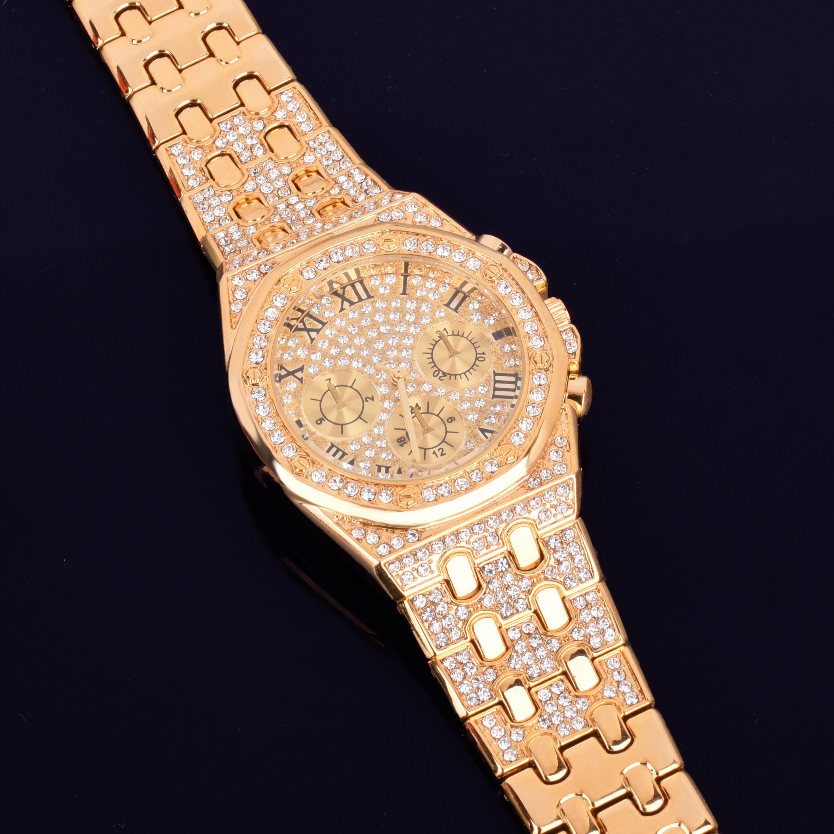 Diamond Watches for Men | Mens Diamond Watches | Big Face Watches for Men