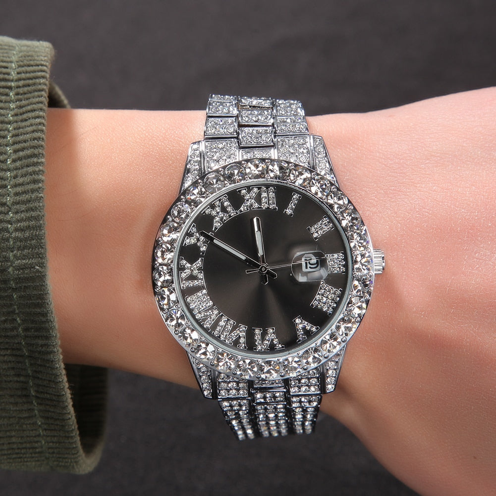 Womens big face online watches