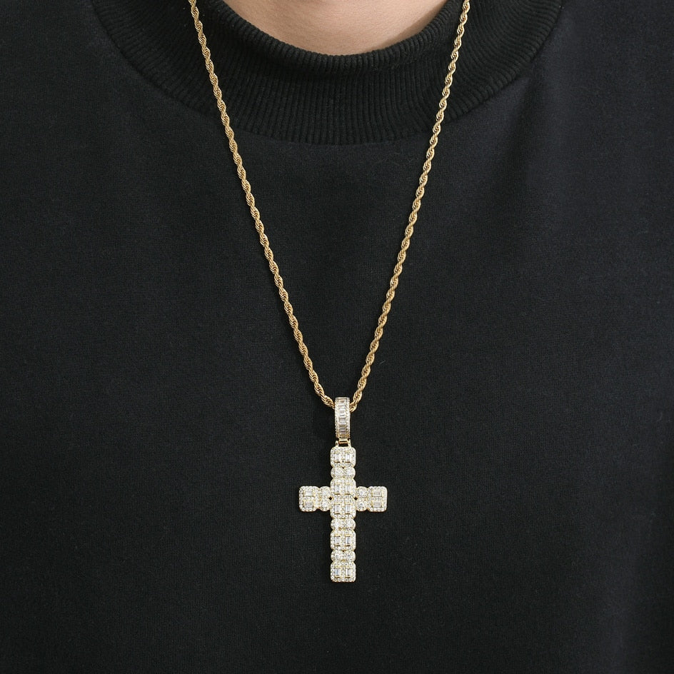 Diamond Cross Pendant | Diamond Cross Pendants | Silver Cross Pendants