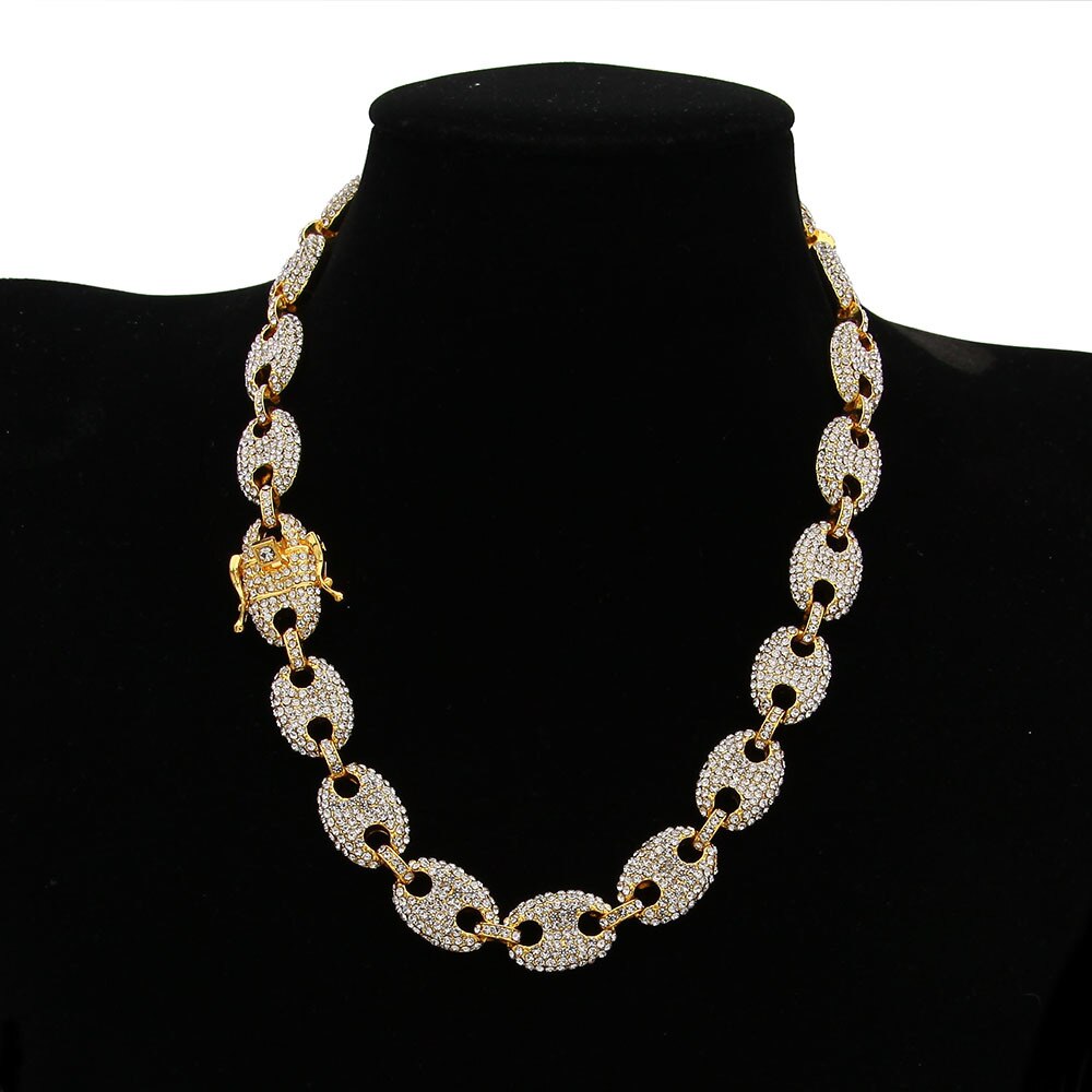 13mm Cuban Link Chain | Puffed Gucci Link Chain